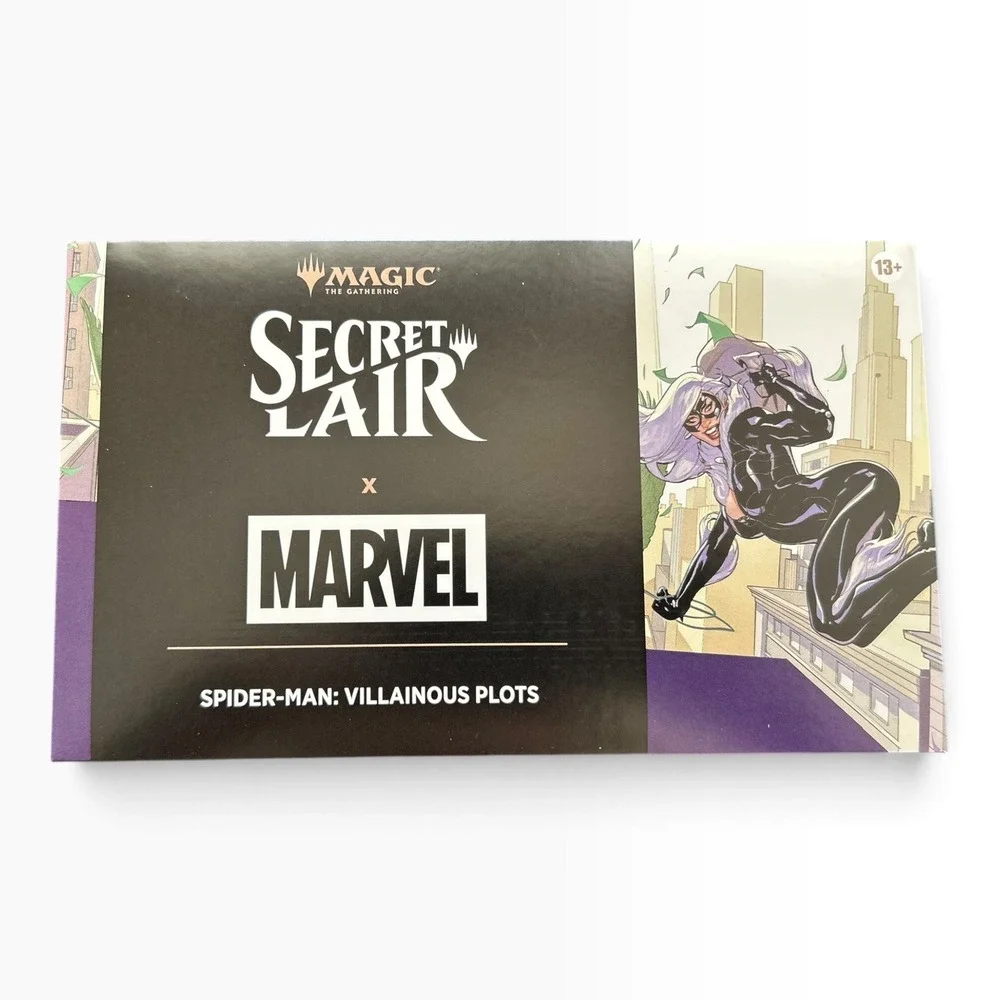 Magic The Gathering Secret Lair x Marvel Spider-Man Villainous Plots NEW